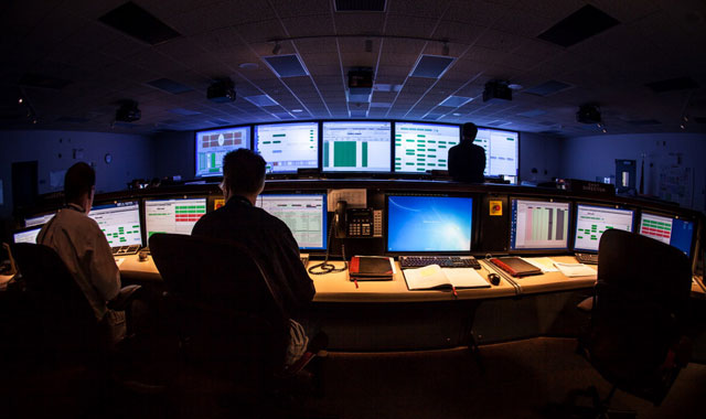 National Ignition Facility control room at Lawrence Livermore National Laboratory. (Courtesy LLNL)