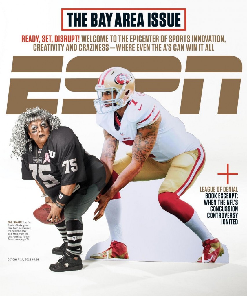ESPN The Magazine's Bay Area cover. Photo: Courtesy of ESPN The Magazine