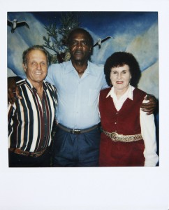 From left: Minard Roorda,  Richard Brown and Vivian Roorda