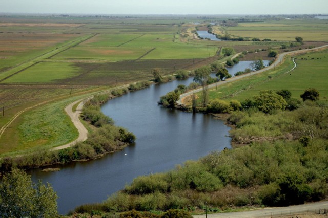 Part of the Sacramento-San Joaquin Delta, focus of a massive new water diversion and habitat restoration plan. (California Department of Water Resources). 