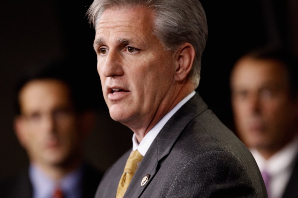 Rep. Kevin McCarthy, a Republican from Bakersfield and House majority whip, says he'd favor a path to some form of legalization for undocumented immigrants, but not citizenship. (Chip Somodevilla/Getty Images) 
