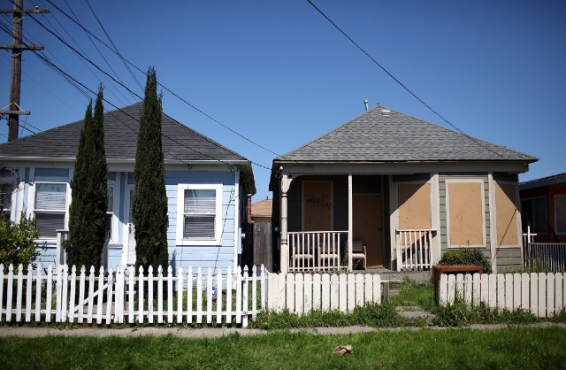 Homes in Richmond, California. (Justin Sullivan/Getty Images)
