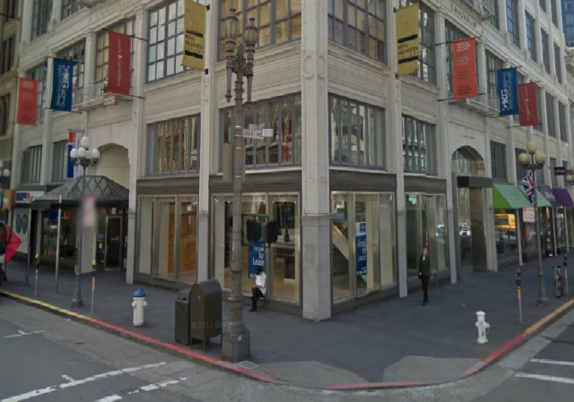 77 Geary Street, home of several art galleries displaced by a technology firm. (Google Maps)