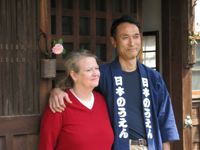 Nancy and Tadaaki Hacihisu are organic farmers in Saitama, Japan. (Photo by Dan Nakasone)
