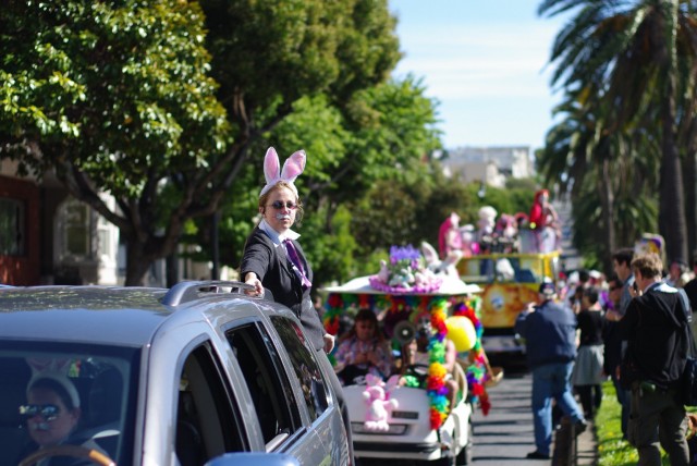 The only place you may want to drive in San Francisco this weekend, is in a parade. (Ed Hunsinger/Flickr)