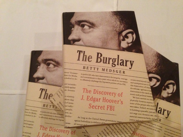This book by Betty Medsger examines a 1971 burglary of the FBI office in Media, Pa. (Patricia Yollin/KQED)
