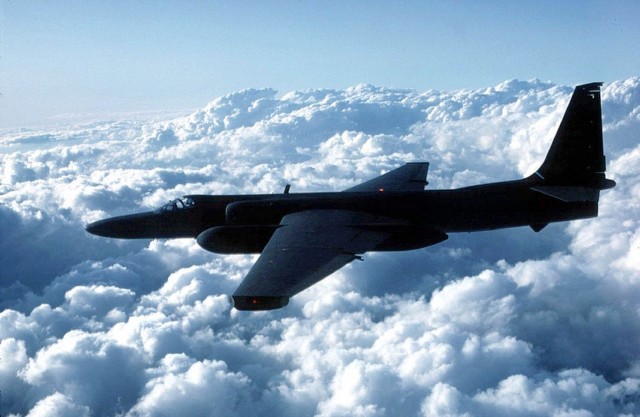 Reports say a U-2 spy plane's flight across Southern California last week may have played a part in a partial airport shutdown last week. (U.S. Air Force via Getty Images)