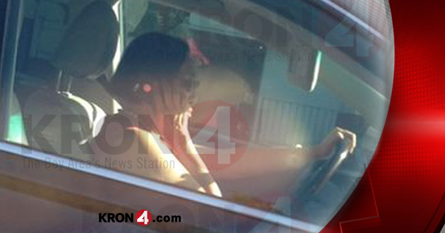 A photo sent into KRON 4 last week of Mayor Quan on a cell phone in her car. 