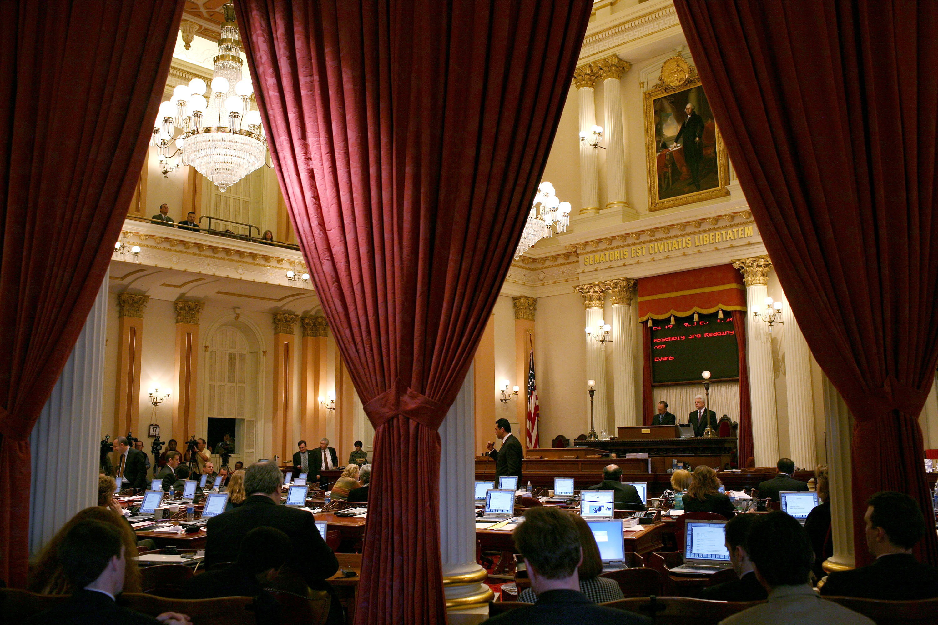California's state Senate is under new leadership in 2015. (Justin Sullivan/Getty)