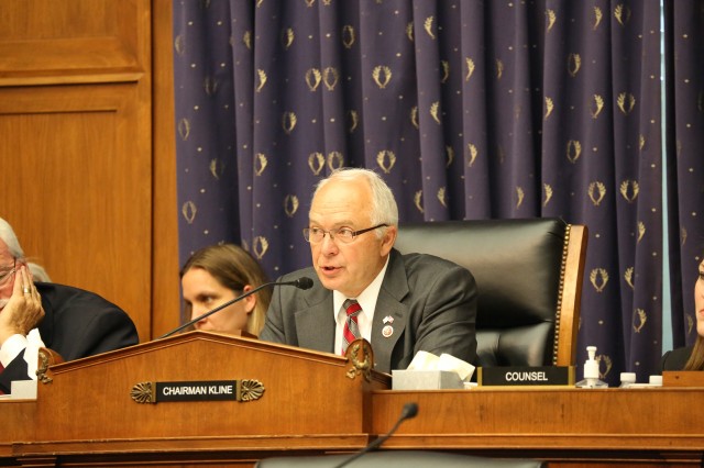 John Kline is a Republican congressman from Minnesota. (Photo courtesy of House Committee on Education and the Workforce)