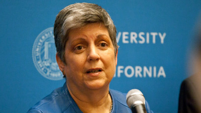 UC President Janet Napolitano (Deborah Svoboda/KQED)