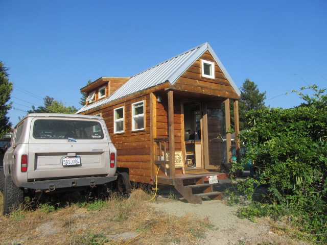 Tiny houses are becoming more popular across the U.S., and Sonoma County is a hotbed of interest. (Stephanie Martin Taylor/KQED)