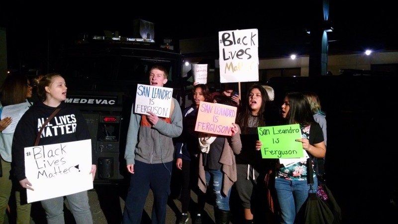 Local High School students said they don't want San Leandro to turn out like Ferguson, MO.
