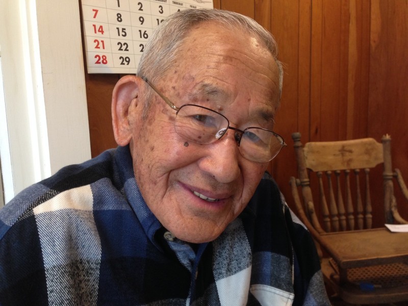 At 92, Jimi Yamaichi remembers row crop farming in Berryessa before World War II. "It was hard living."