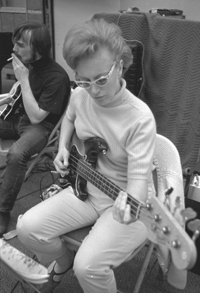 Bassist Carol Kaye, the only female member of The Wrecking Crew.