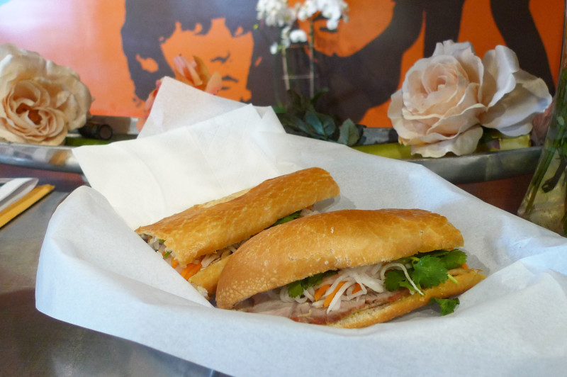 One of Lynda's signature bánh mì.