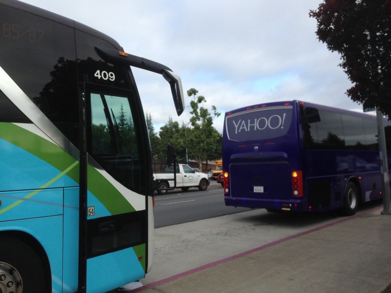 From San Jose's perspective, too many tech buses head out of the city every work day. 