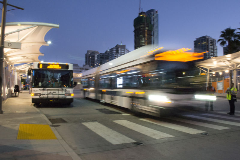 Some Democrats want to use cap-and-trade money for public transit needs. 