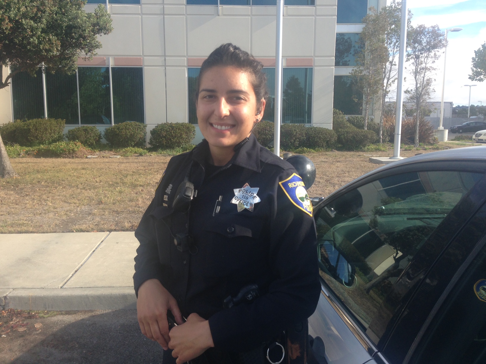 Richmond Police Officer Jennifer Cortez.