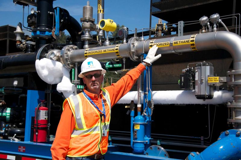 Austin Hastings spent a year preparing for a hydrostatic test in Santa Cruz. His crew made sure that about 44,000 area residents would receive natural gas during the test.