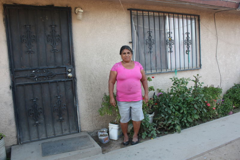 Maura Lukas and her husband have only been able to pay the landlord half the rent for months, and are struggling to make meals stretch to feed her family.