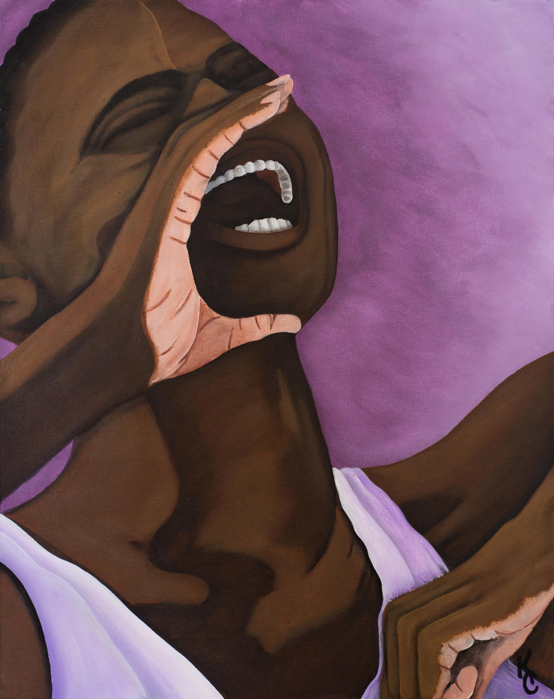Kevin Cooper's "Free Me," part of the "Windows on Death Row" exhibition.