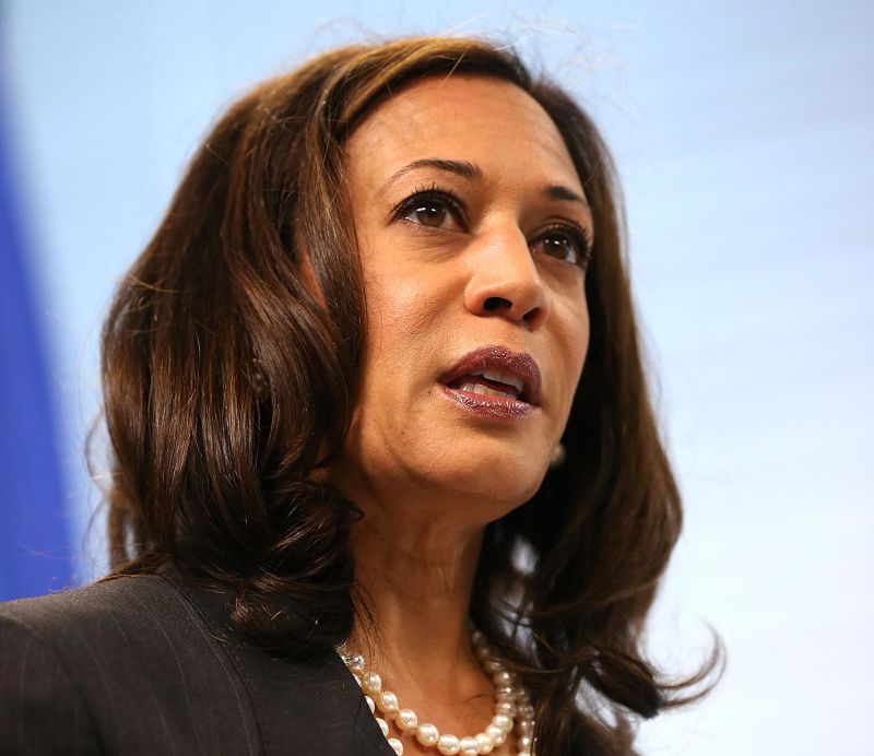 California Attorney General Kamala Harris