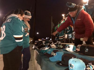 Licensed San Jose sports street vendors will not be able to sell Super Bowl swag in their usual spots.