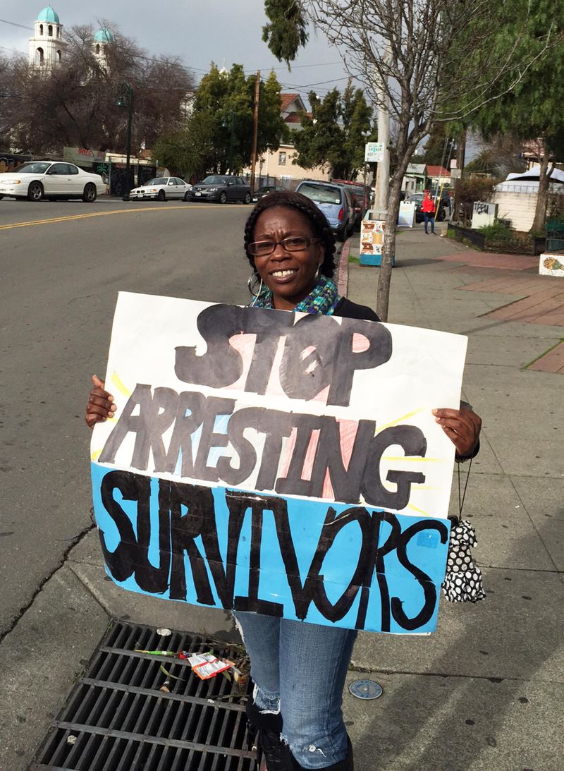 Quintisha Young calls herself a survivor. She says she was trafficked as a teenager until she was 27.