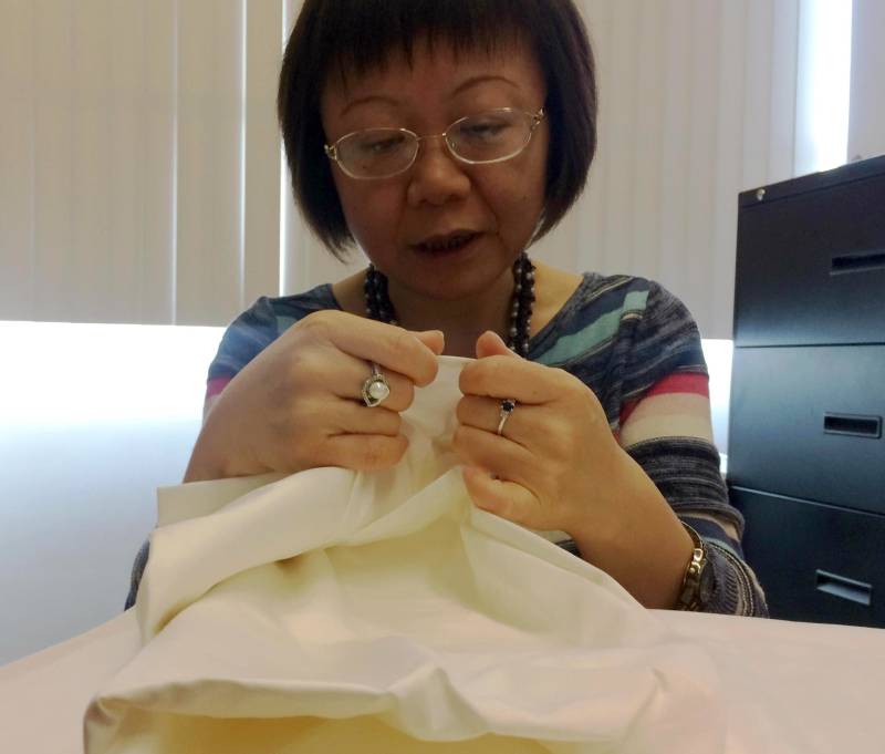 Prof. Lizhu Davis says DNA tagging technology could change the way supply chains are monitored in the textile industry.