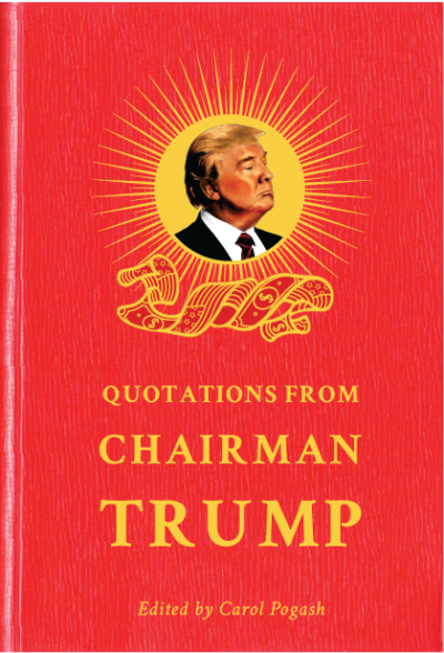 This 184-page book, published in 2016, contains selected quotes from Donald Trump over a period of almost six months.
