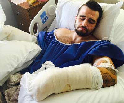 Stanislav Petrov was hospitalized for almost two weeks after two Alameda County Sheriff's deputies beat him with batons.