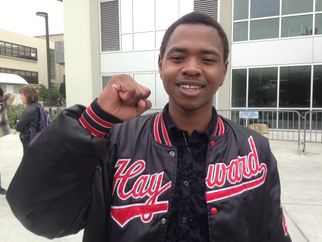 Hassani Bell, 18, is the youngest of the four SF State students on hunger strike until the College of the Ethnic Studies receives $8 million in funding, 