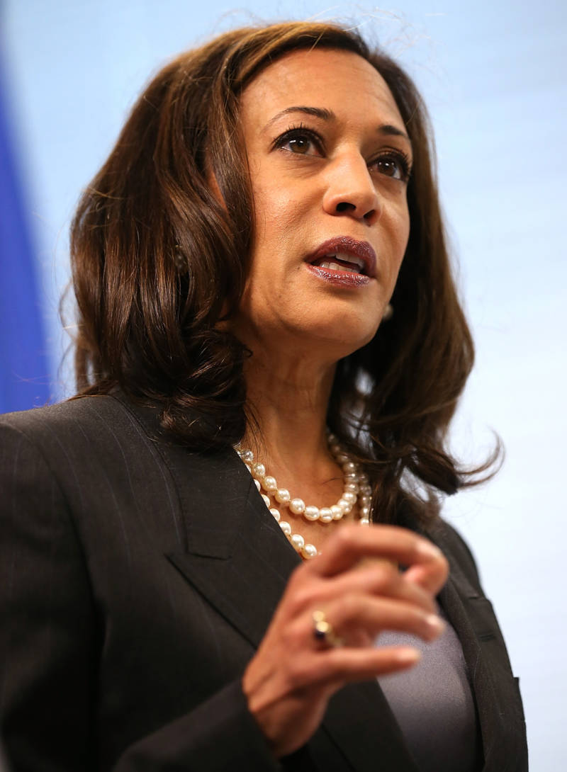 California Attorney General Kamala Harris joined Washington state in the lawsuit against Johnson & Johnson.