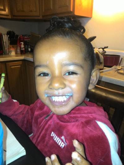 Arianna Fitts, 2, daughter of a woman found dead in San Francisco's McLaren Park in April. 