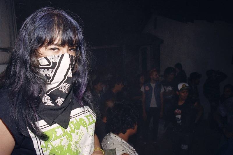 April, a teenage show promoter from Watts who is profiled in Los Punks. 
