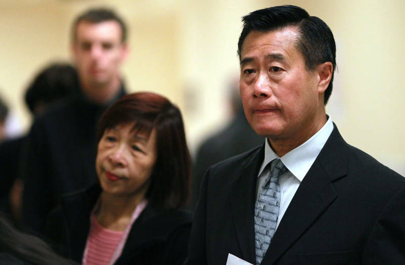 Former state Sen. Leland Yee, who pleaded guilty to charges of racketeering and arms trafficking.