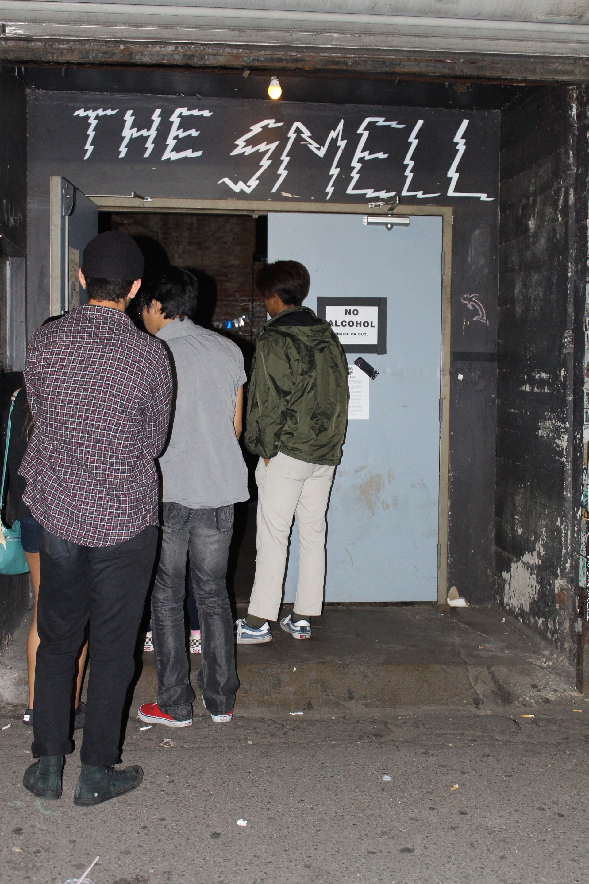 Outside The Smell, the all-ages music venue in downtown L. A.