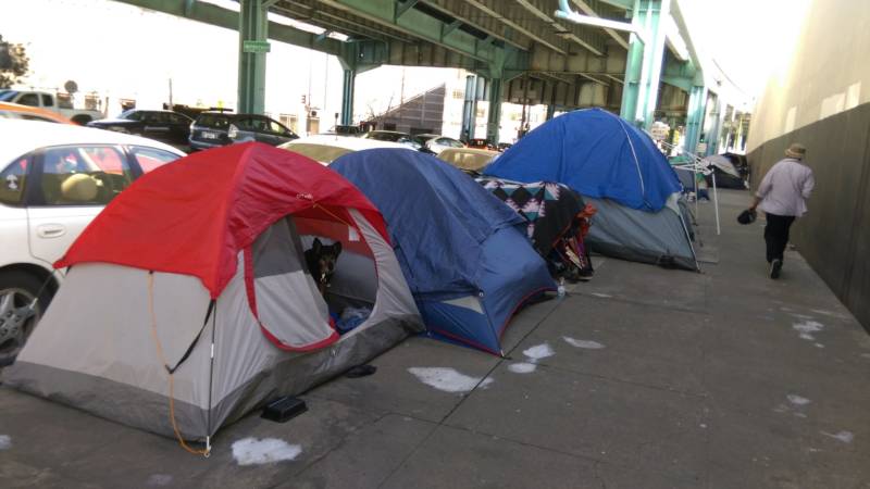 Division Street homeless encampments