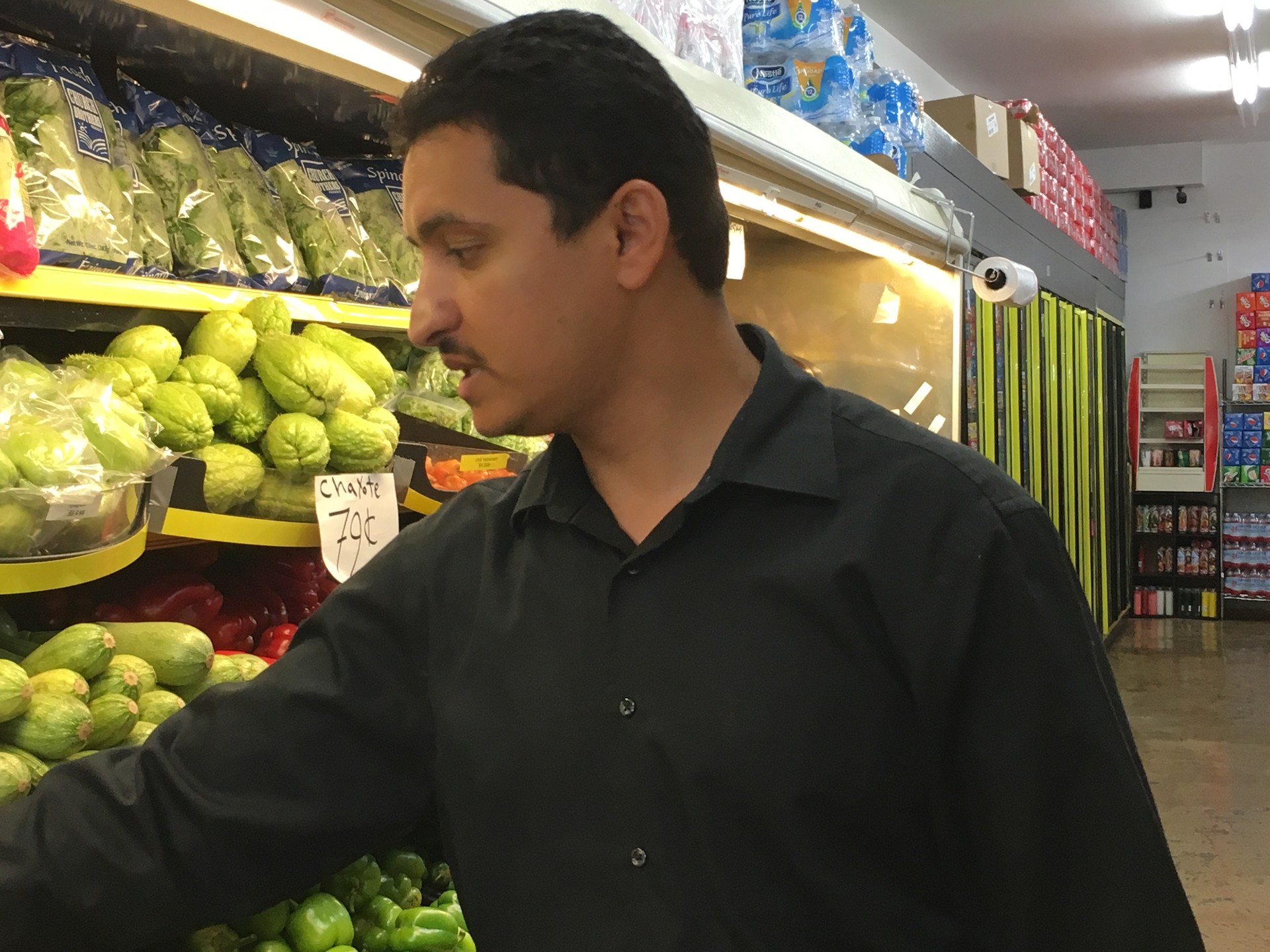 Abdul Taleb, the owner of a small grocery store in Oakland's Fruitvale neighborhood, believes Measure HH could end up driving customers away. Taleb has appeared in ads against the tax.