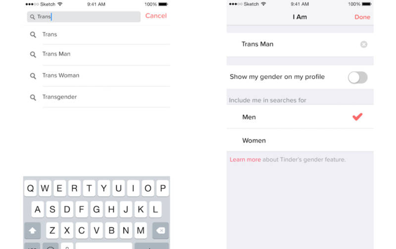 Tinder Update Allows Gender Options Beyond 'Man,' 'Woman