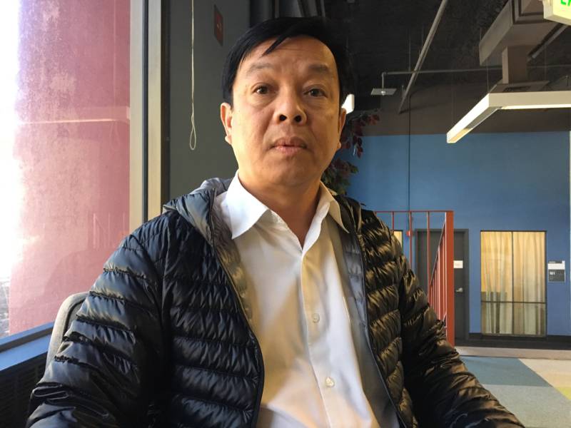 Hank Nguyen is losing his job because UCSF is working with an outside contractor.