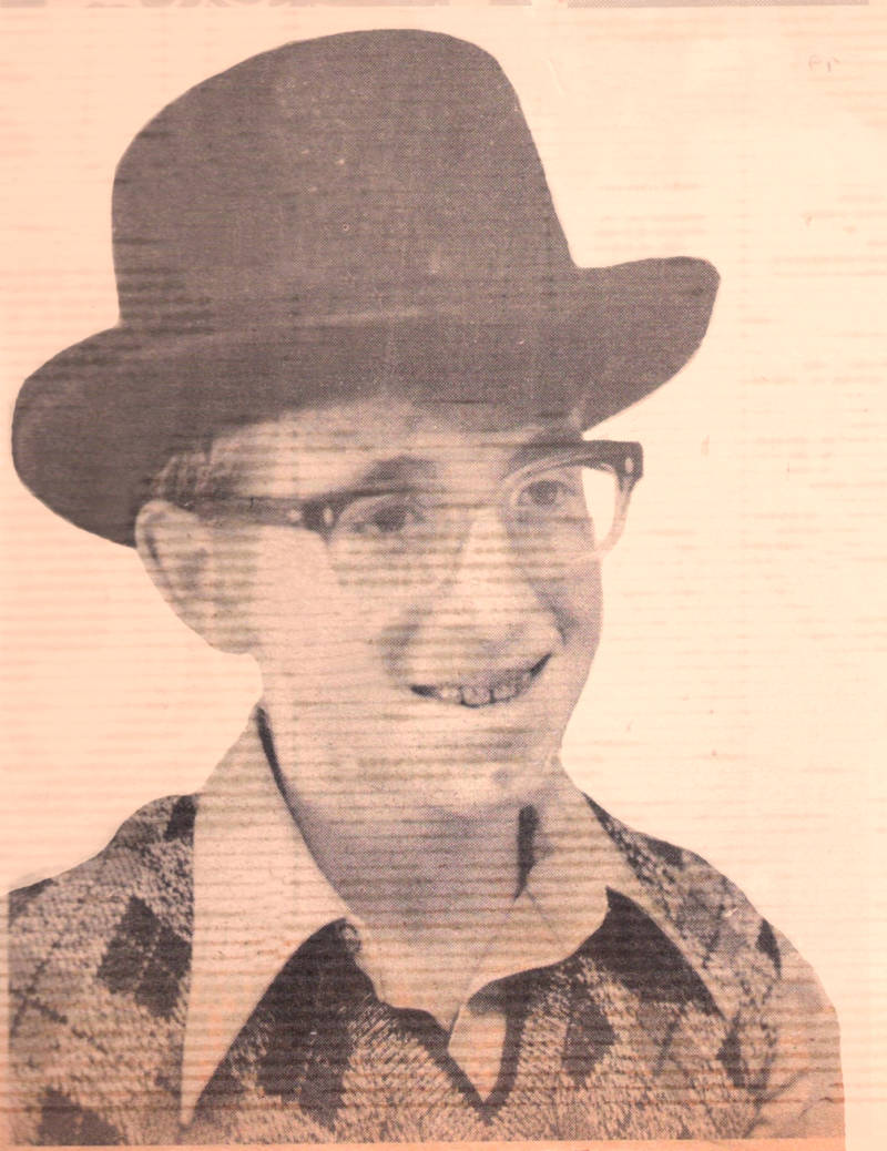 Storyteller Joel ben Izzy at age 12, "the nerdiest of nerds." Courtesy of the author.