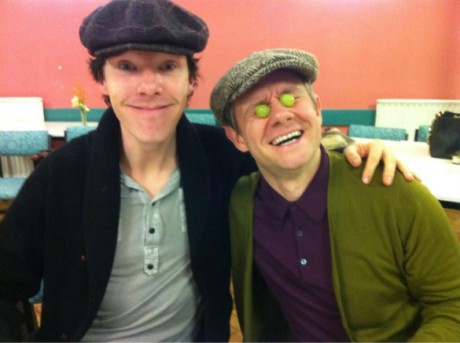 "Sherlock" and "John" should totally ship. (via 3 Chick Geeks)