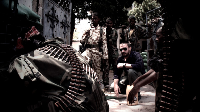 Jeremy Scahill in Somalia making Dirty Wars. Photo: IFC Films