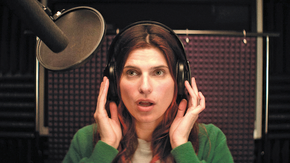 Lake Bell, the writer, director and star of "In a World" (courtesy of Roadside Attractions)