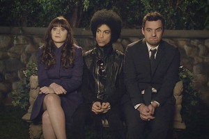 Still from Prince's appearance on New Girl via Fox