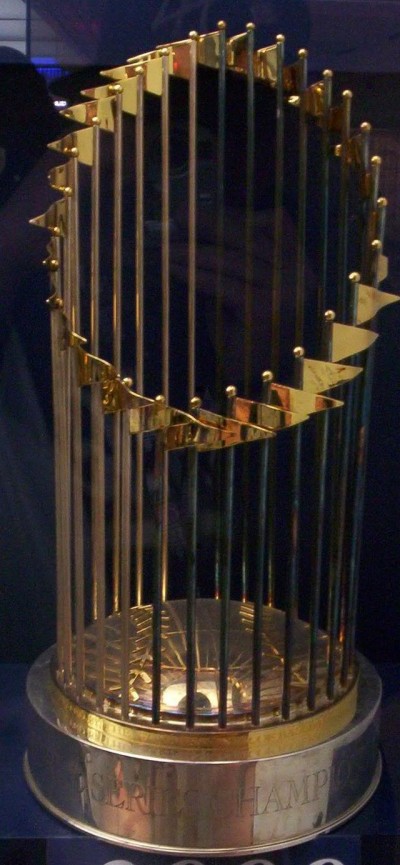 The World Series trophy. Photo: Wiki Commons