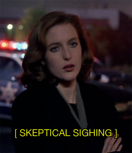 x-files gif scully