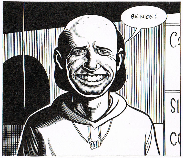 From 'Caricature,' Eightball #5. 
